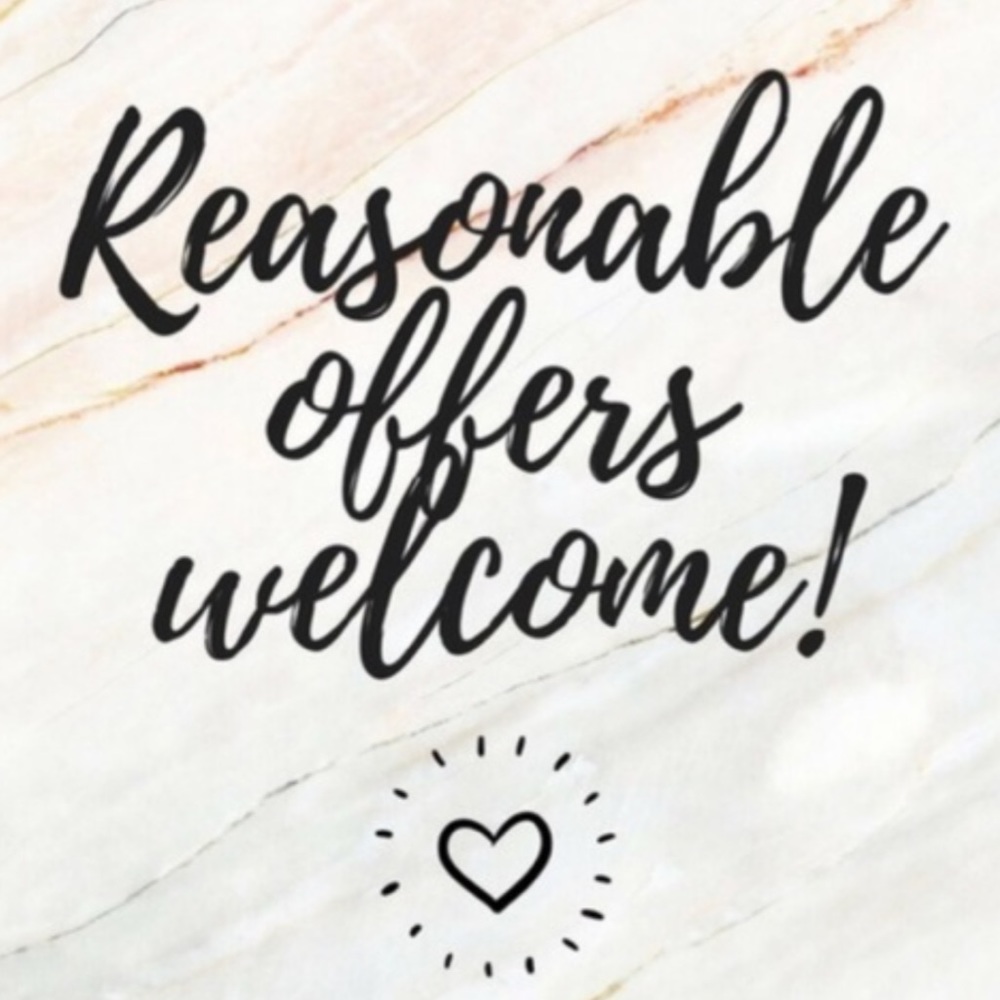 Open to Reasonable Offers and Bundles!